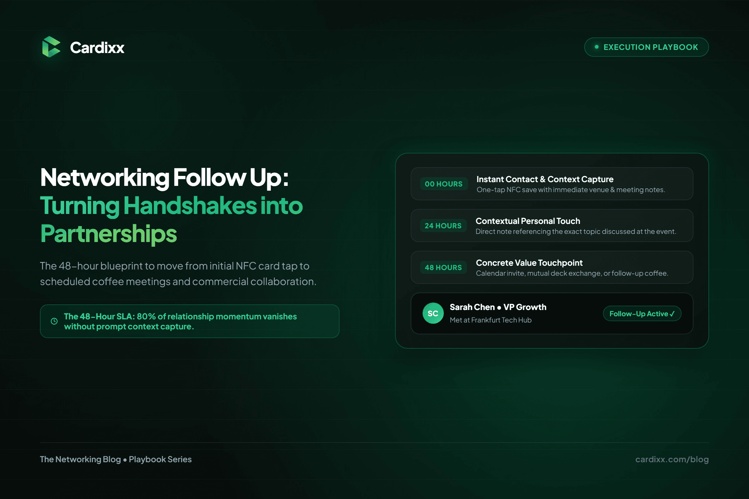 Networking Follow Up: How to Turn New Contacts into Real Relationships