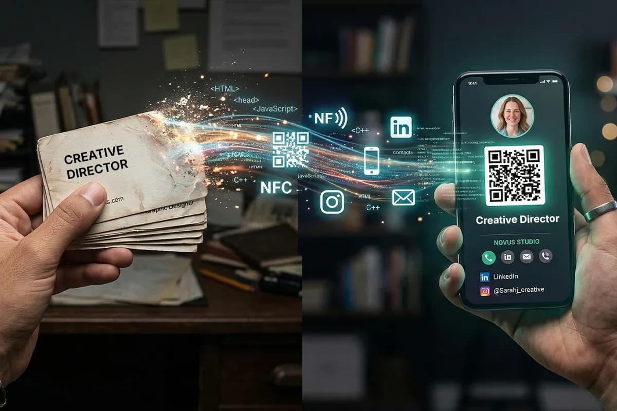 Digital Business Cards vs Traditional Business Cards: Which One Works Better?