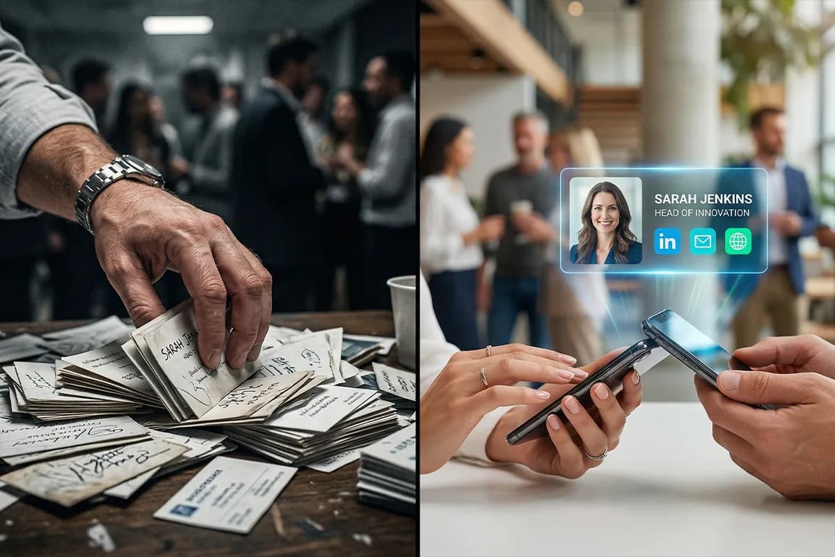 The Psychology of Networking: Why Digital Business Cards Work Better
